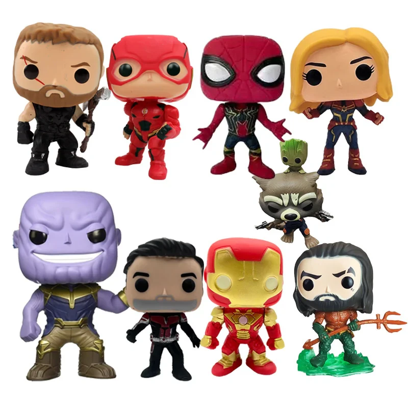 فیگور مدل انتقامجویان Avengers مجموعه 9 عددی
