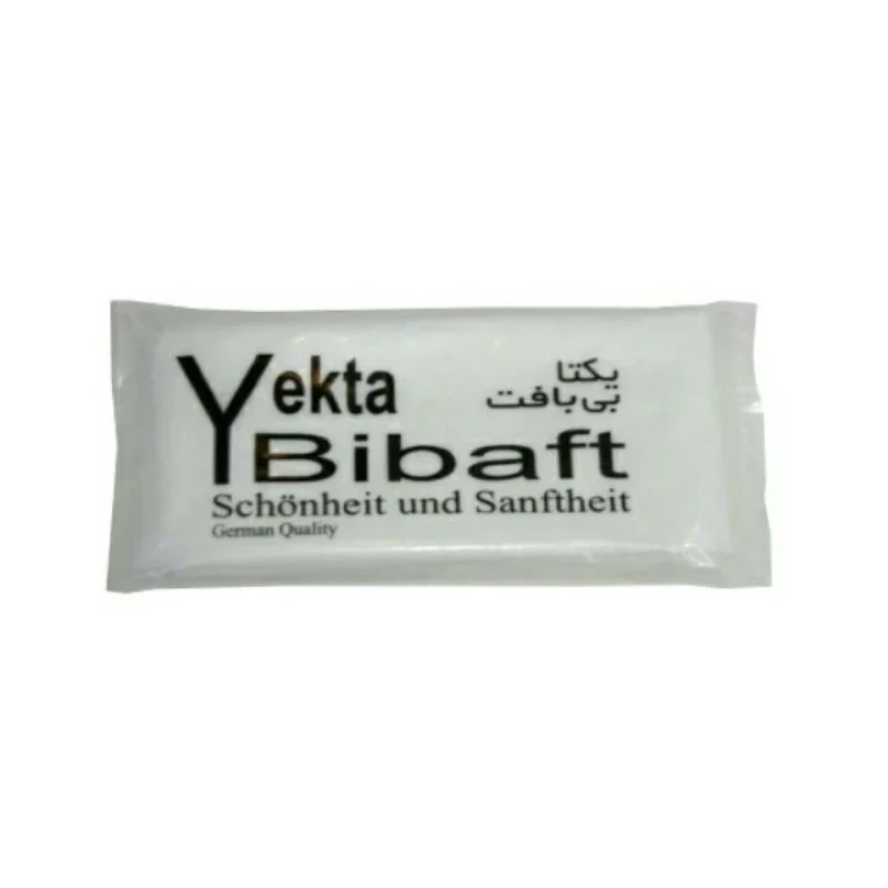 حوله یکبار مصرف یکتا بی بافت کد G 55 Plain سایز 40×75 سانتی متر بسته 10 عددی