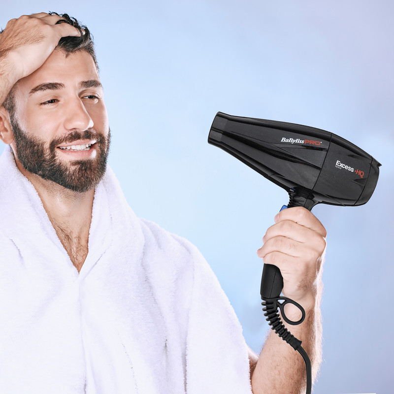 سشوار خانگی 2600 وات بابیلیس پرو مدل BAB6990IE، موتور AC، وزن 555 گرم، دارای سری متمرکز‌کننده باریک، متمرکز‌کننده پهن با ویژگی صاف‌کنندگی، حجم‌دهندگی، با قابلیت باد سرد