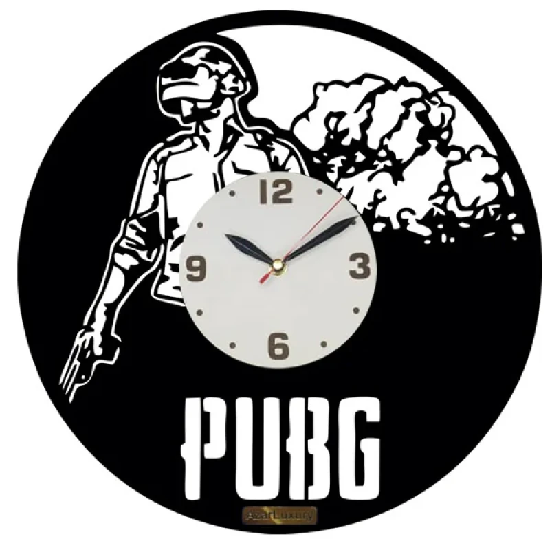 ساعت دیواری آذرلاکچری طرح PUBG
