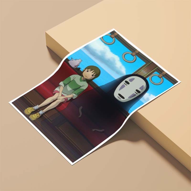 پوستر کارنيکا طرح شهر ارواح Spirited Away کد 18413 مجموعه 8 عددی