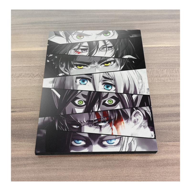 تابلو شاسی گوفی مدل انیمه اتک آن تایتان طرح AOT Attack on Titan Anime کد EYE07