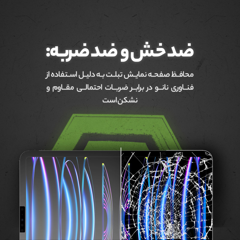 محافظ صفحه نمایش مات مولتی نانو مدل X-S1M مناسب برای تبلت اپل iPad Air 11 (2025) 11.0 inch