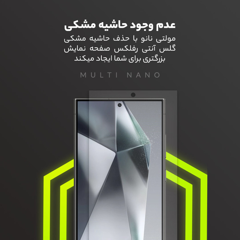 محافظ صفحه نمایش آنتی رفلکس مانیتور خودرو مولتی نانو مدل X-S1M مناسب برای فوتون Tunland Diesel New Fece