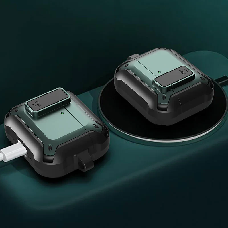 کاور مسیر مدل Eggshell OPN Lock مناسب برای کیس هدفون بی سیم اپل Airpods 4
