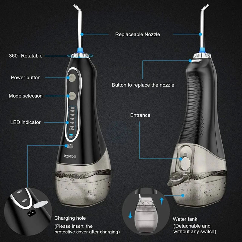 دستگاه شست و شوی دهان و دندان اچ تو اوفلس مدل Portable