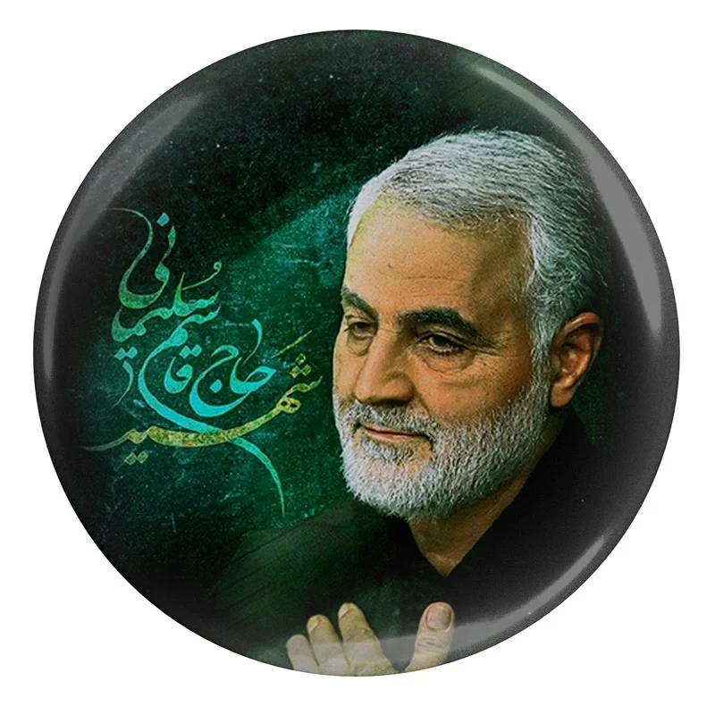 مگنت طرح سردار شهید حاج قاسم سلیمانی مدل S4821