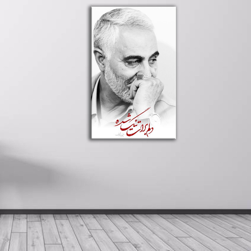 تابلو شاسی طرح شهید قاسم سلیمانی کد20