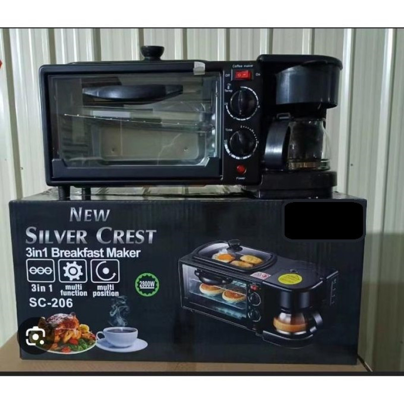 مولتی کوکر 12 لیتری سیلور کرست مدل SC-206