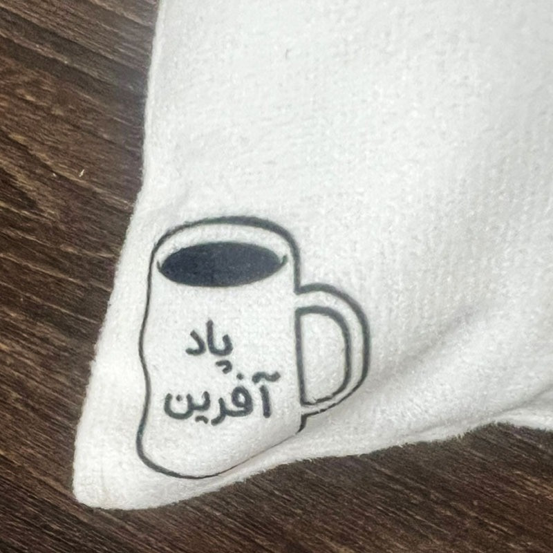 کوسن پاد آفرین طرح باشگاه بارسلونا کد 1961 سایز 30*30 سانتی متر
