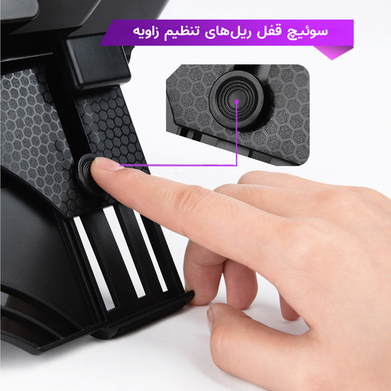 پایه خنک کننده لپ تاپ کول کلد مدل K24