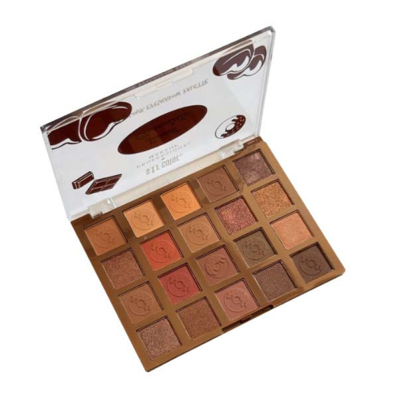 پالت سایه چشم اس اف آر کالر مدل Chocolate