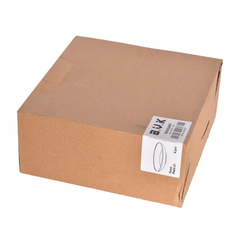 بشقاب خورش خوری بی.وی.کی مدل مجستیک کد HS4507 مجموعه 6 عددی