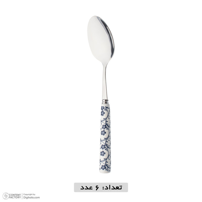 سرویس قاشق و چنگال 12 پارچه 6 نفره مدل 001