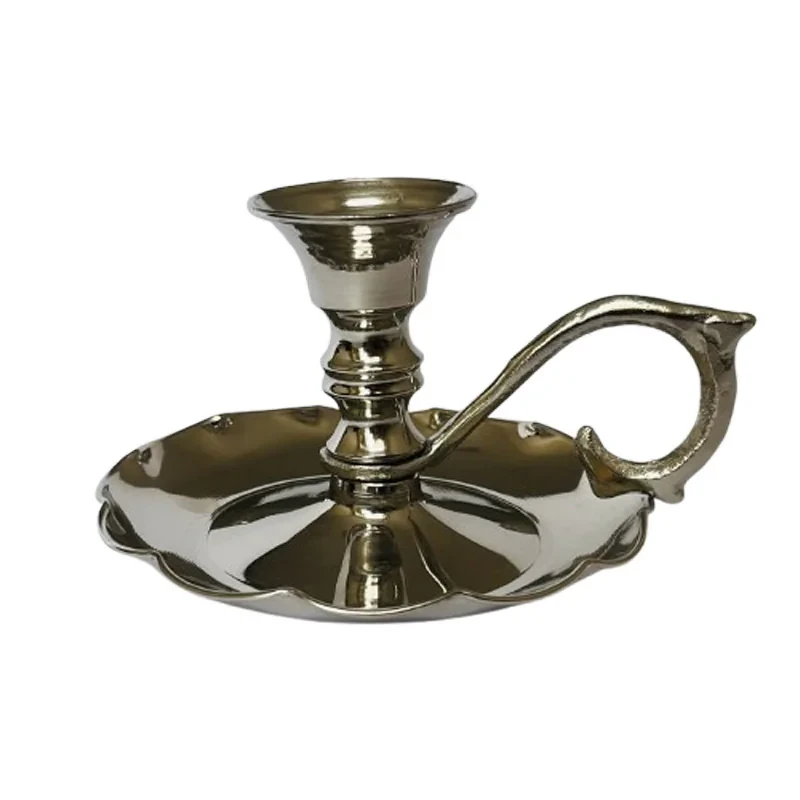 شمعدان مسی مدل لب چین کد ZH417.1