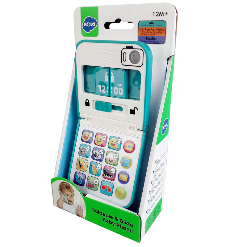 اسباب بازی هولا مدل موبایل تاشو موزیکال کد HE8972