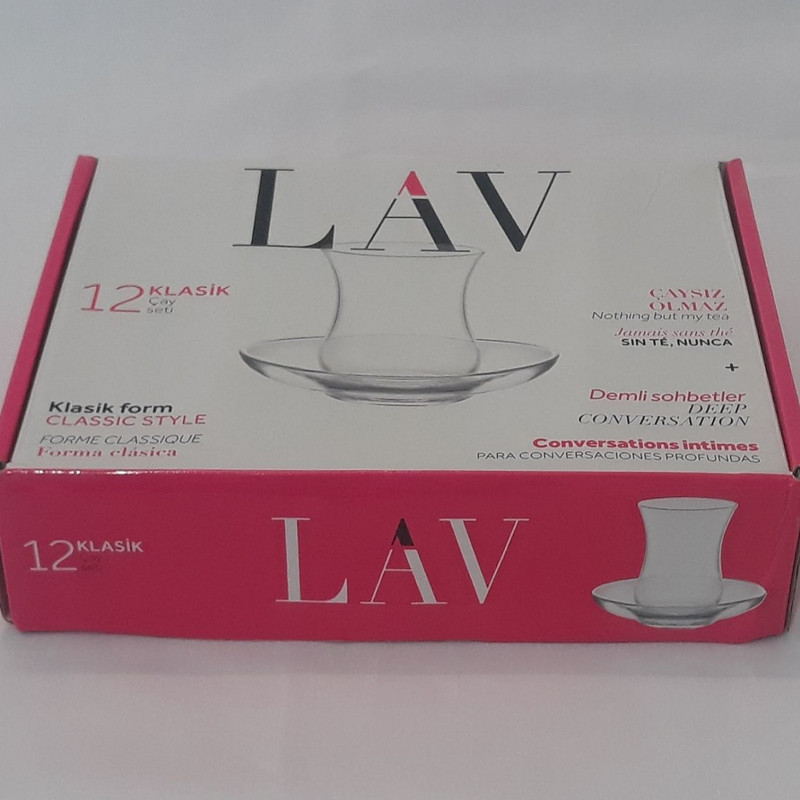 سرویس چای خوری 12 پارچه لاو مدل 7842