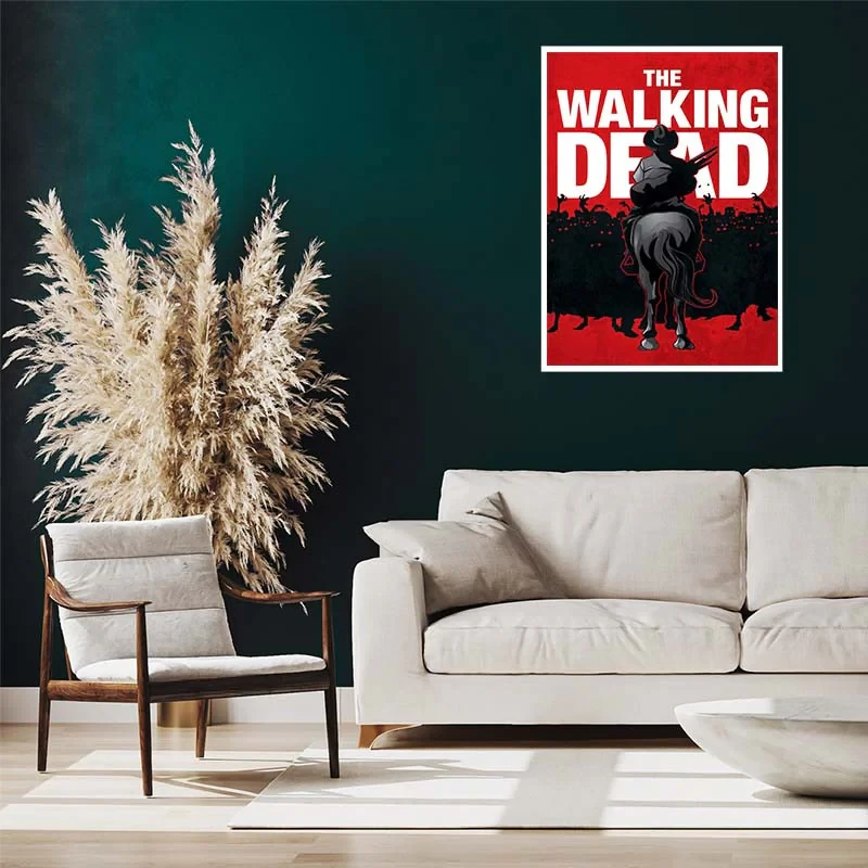پوستر کارنيکا طرح مردگان متحرک The Walking Dead کد 62264 مجموعه 8 عددی