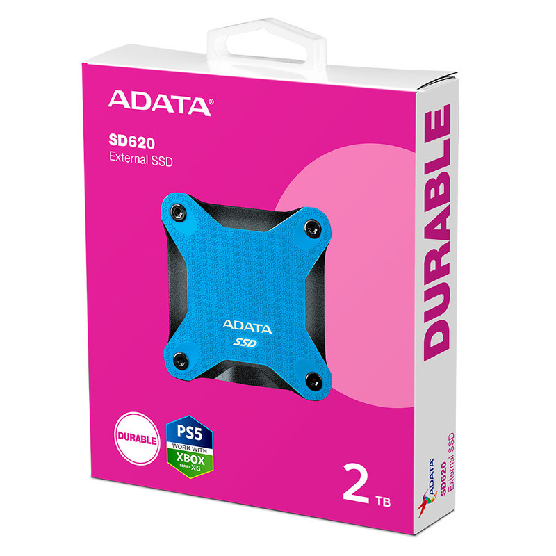 اس اس دی اکسترنال ای دیتا مدل SD620 ظرفیت 2 ترابایت رابط USB 3.2 Gen2