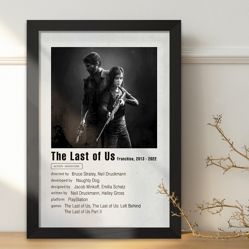 تابلو خندالو مدل آخرین بازمانده از ما (The last Of Us) کد F11253