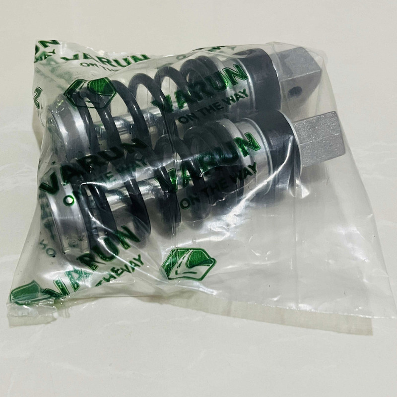 جاپایی عقب موتور سیکلت وارون مدل فنری کد A-43-BLK مناسب برای هوندا 125 بسته 2 عددی