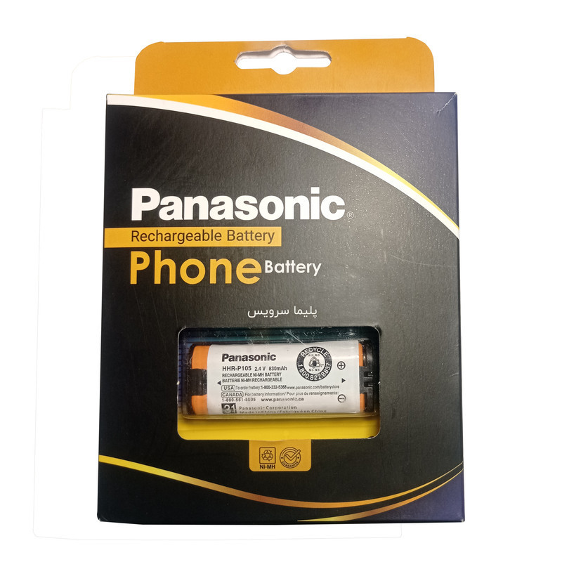 باتری تلفن بی سیم پاناسونیک مدل HHR-P105-PS
