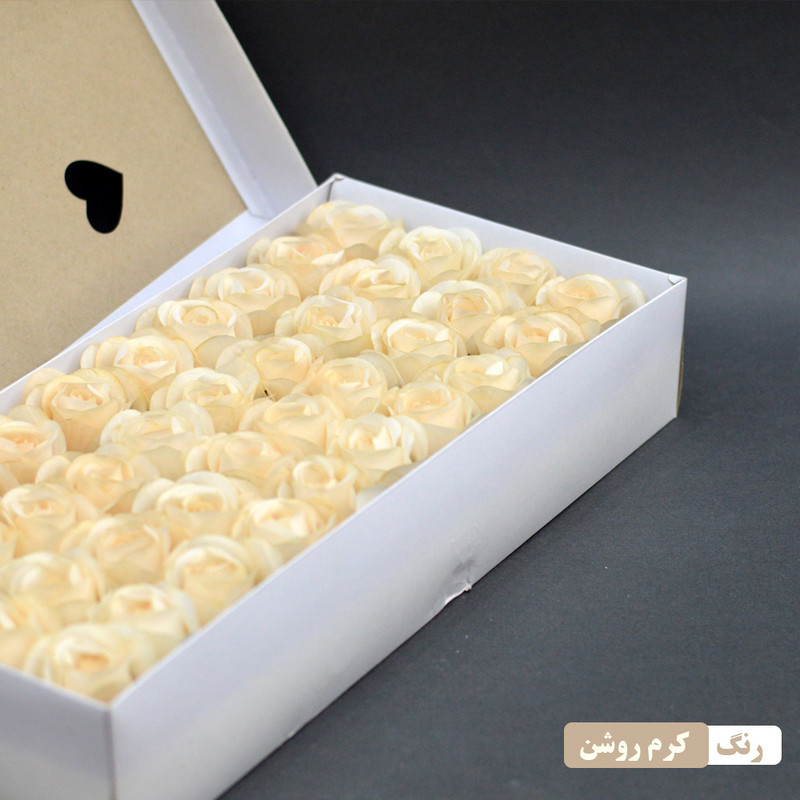 گل مصنوعی مدل سرگل رز بسته ده عددی