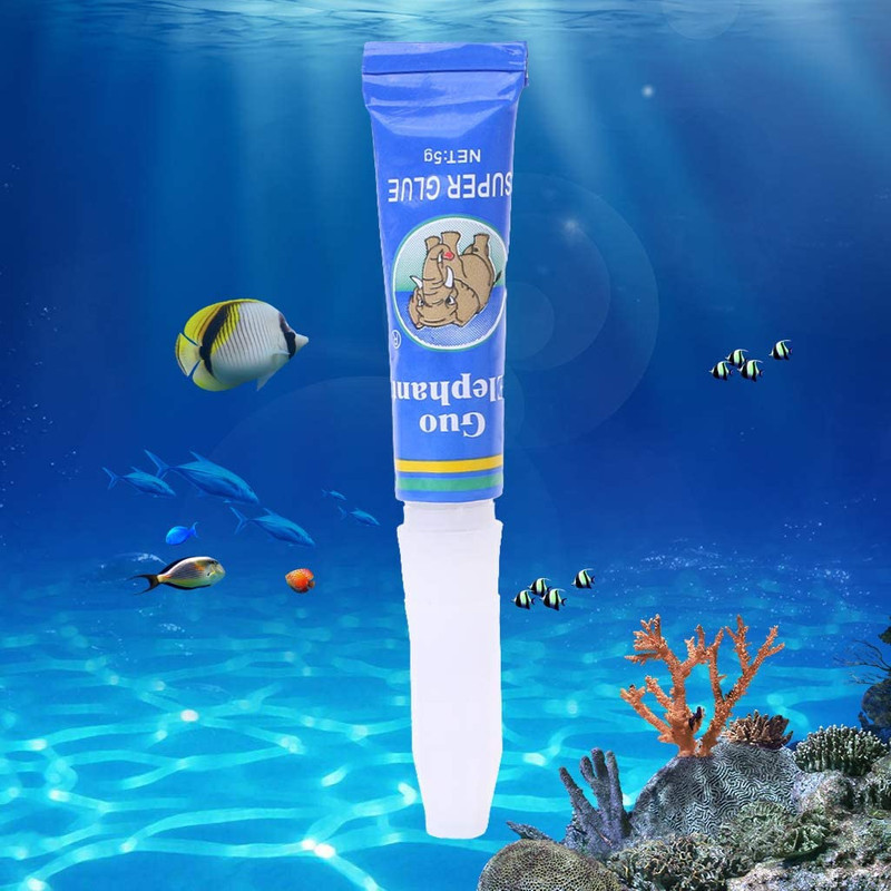 چسب پلنت آکواریوم مدل  SUPER GLUE وزن 4 گرم بسته 5 عددی