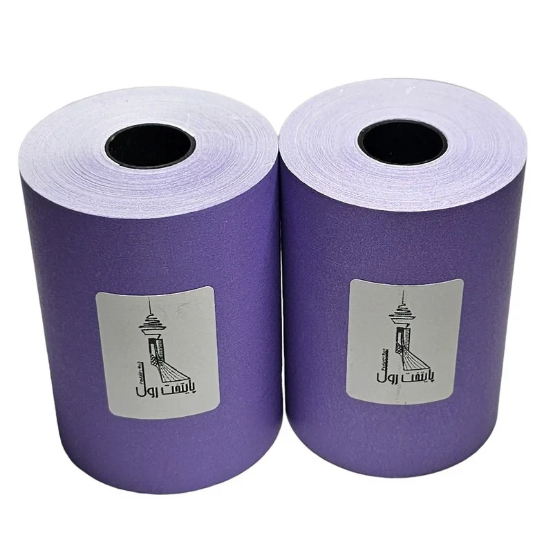 کاغذ پرینتر حرارتی پایتخت رول مدل Pr80mm بسته 30 عددی