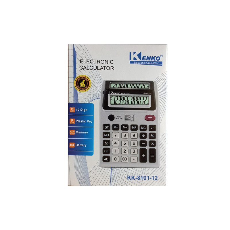 ماشین حساب حسابداری کنکو مدل KK-8101-12