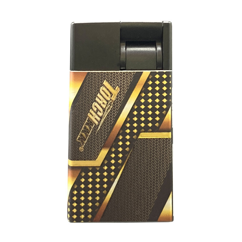 فندک تورچ مدل جت طرح گرافیکی کد DKD-1727