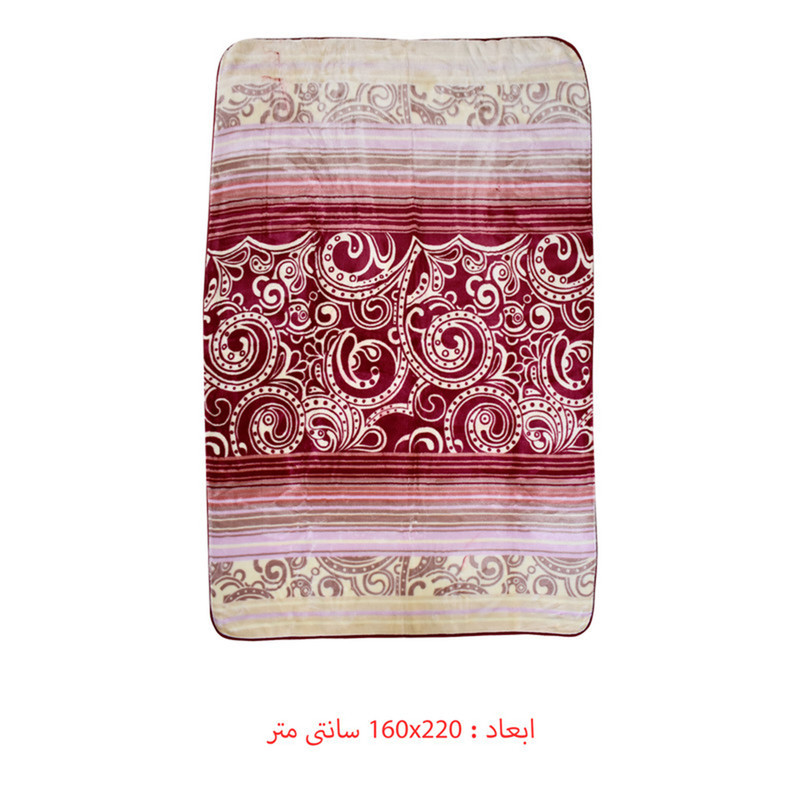 پتو گلبافت کد 52002 سایز 160x220 سانتی متر