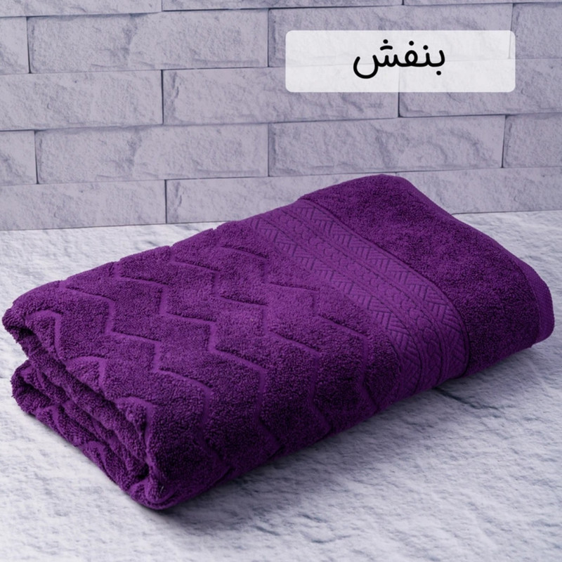 حوله حمامی هیرو طرح فوجی سایز 160×100 سانتی متر