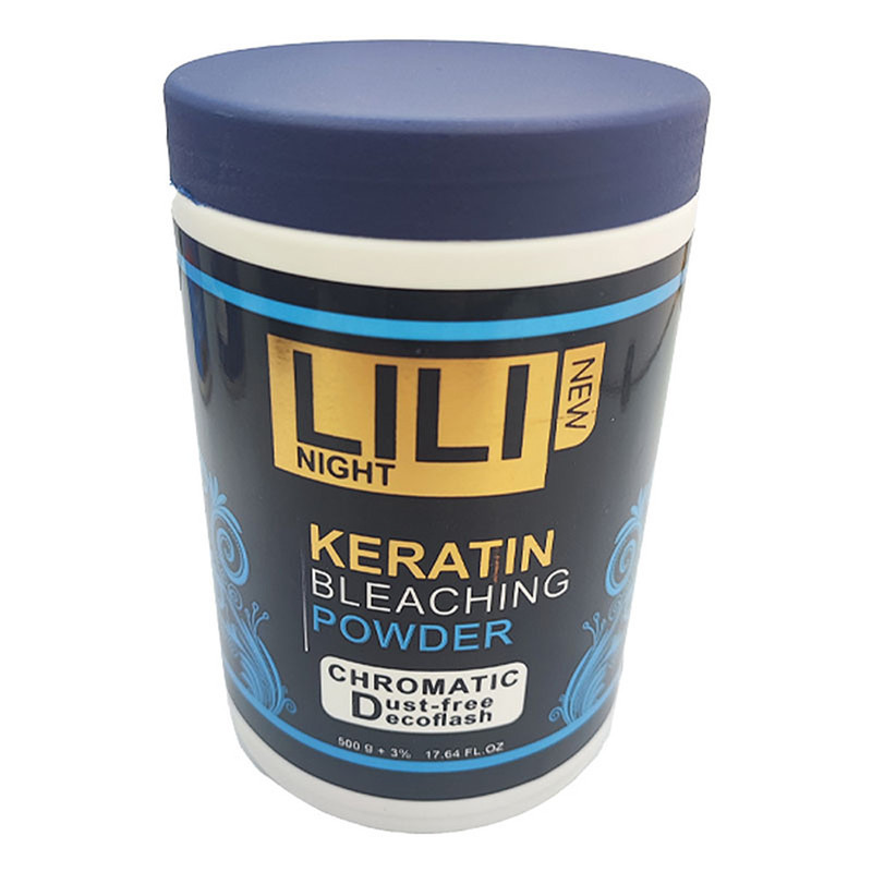 پودر دکلره لی لی نایت مدل keratin وزن 500 گرم