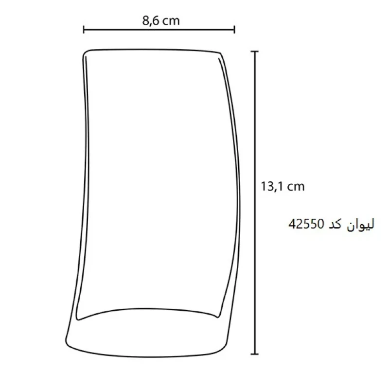 لیوان پاشاباغچه مدل پنگوئن کد 42550 41500 42542 مجموعه 18 عددی