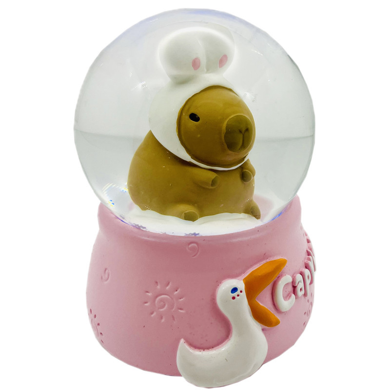 گوی چراغ‌دار مدل مینی Capybara طرح کوالا خرگوش عاشق کد D1623.15