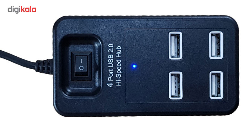 هاب USB 2.0 چهار پورت مدل P-1601