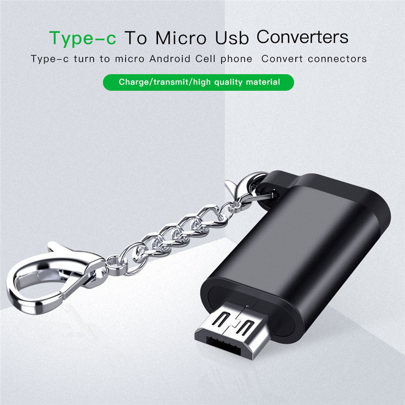 مبدل USB-C به MICROUSB کد CM1002 بسته دو عددی