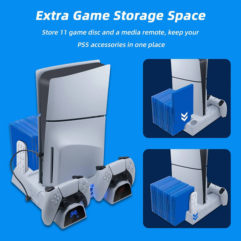 پایه پلی استیشن 5 دابی مدل Multlfunctiona Cooling Stand TP5-3532B