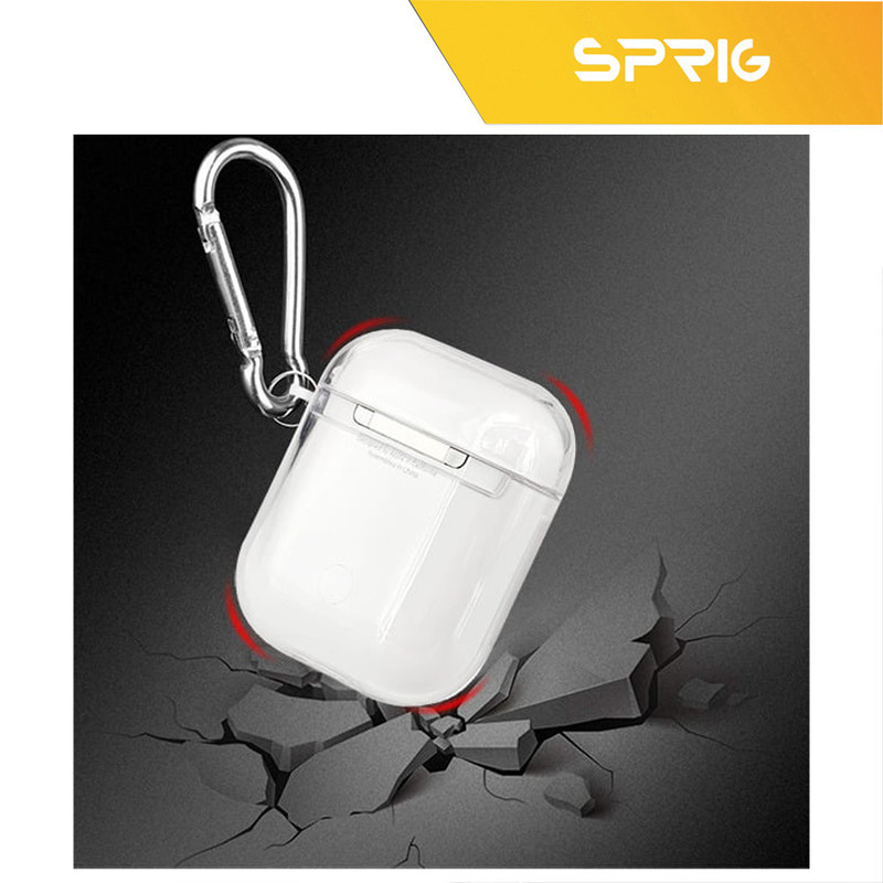 کاور اسپریگ مدل Transparent Guard مناسب برای کیس اپل ایرپاد Airpods 1  Airpods 2