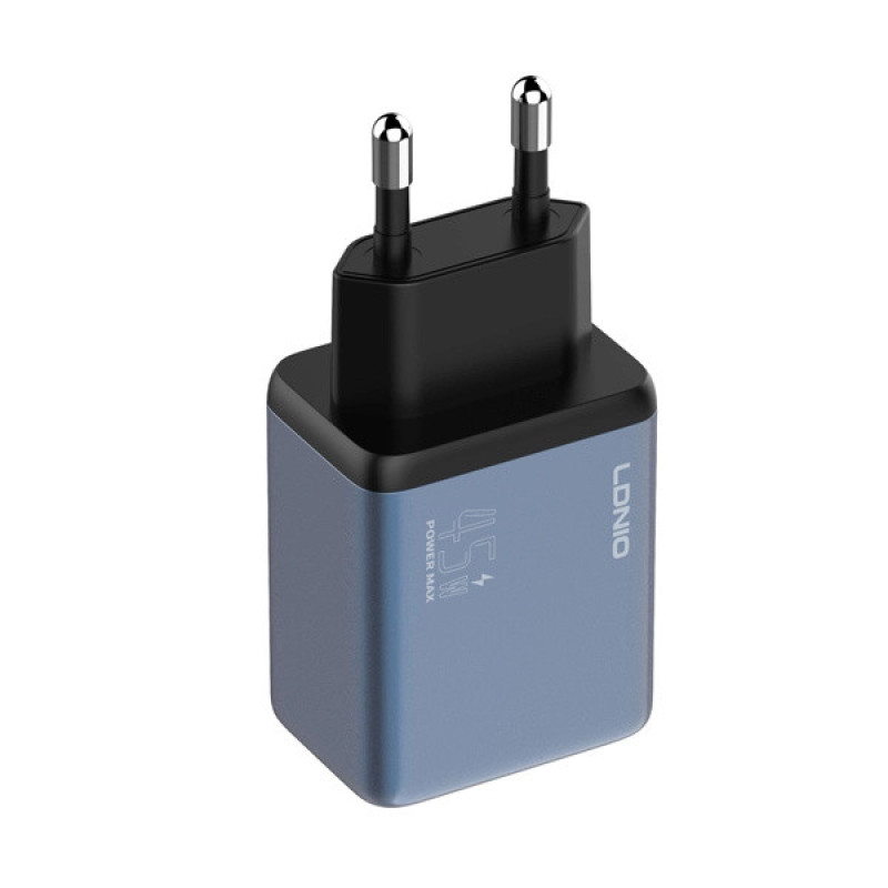 شارژر دیواری 45 وات الدینیو مدل Q12 به همراه کابل USB-C