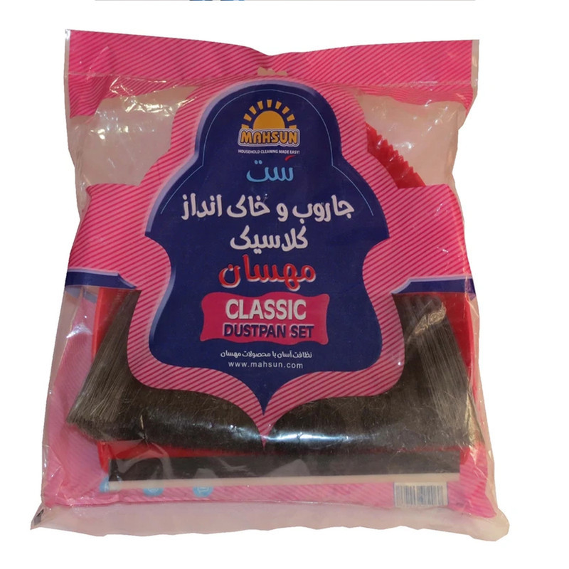 ست جارو و خاک انداز مهسان مدل 1015