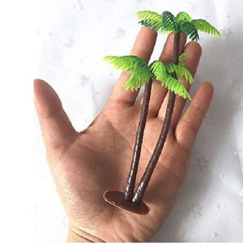 اسباب بازی زینتی به گز مدل درختچه طرح نخل مجموعه 3 عددی