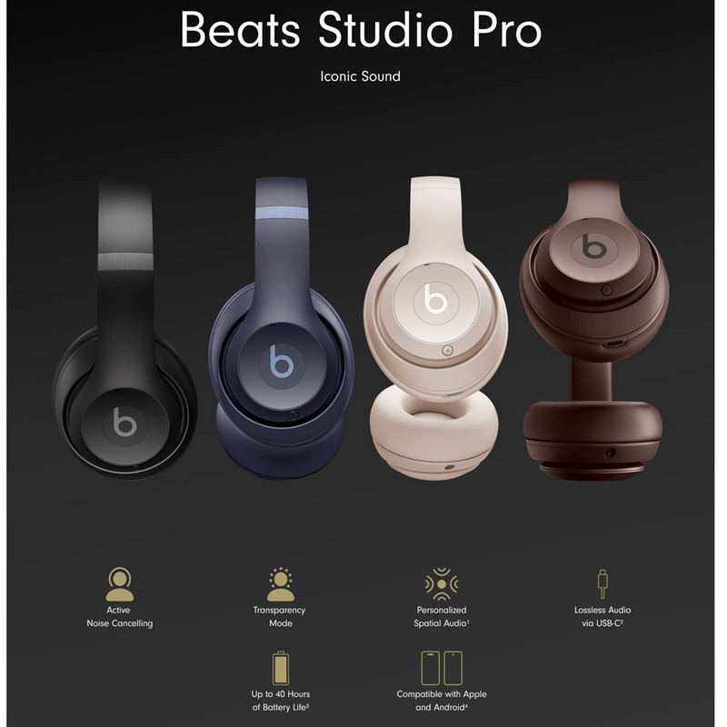هدفون بلوتوثی بیتس مدل Studio Pro