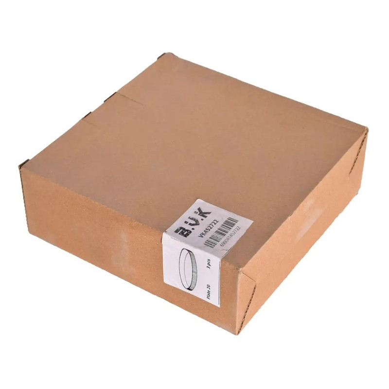 بشقاب میوه خوری بی.وی.کی مدل مجستیک شیاردار کد HS4522 مجموعه 3 عددی