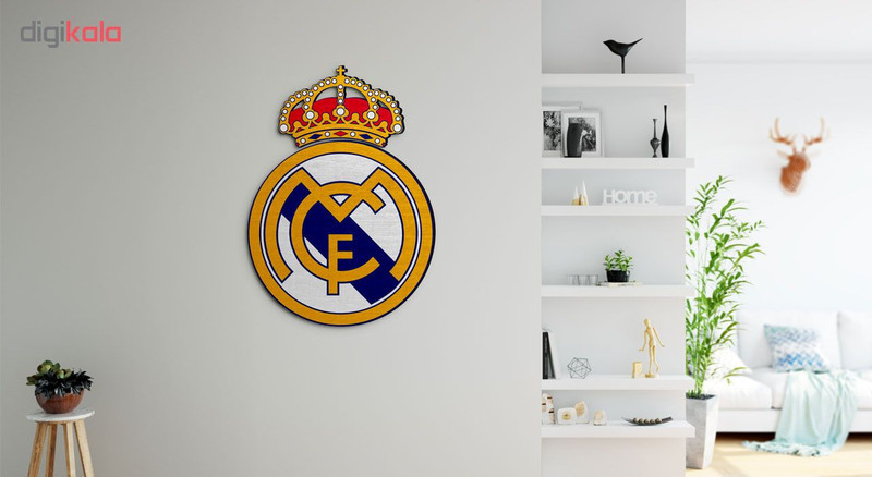استیکر چوبی دیکوماس طرح رئال مادرید کد Real Madrid DMS-WS102