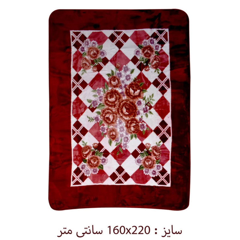 پتوی گلبافت مدل برتر سایز 160x220 سانتی متر