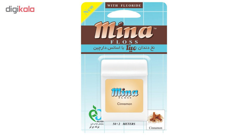 نخ دندان مینا مدل Cinnamon مجموعه 2 عددی