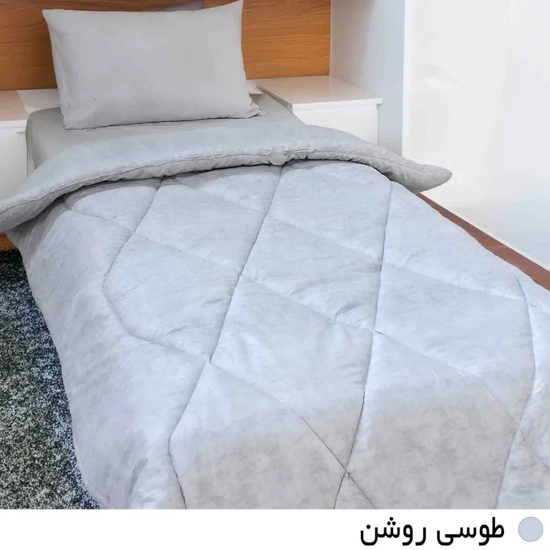 لحاف یک نفره مانیکاهوم مدل پتینه پلاس سایز 150*220 سانتی متر