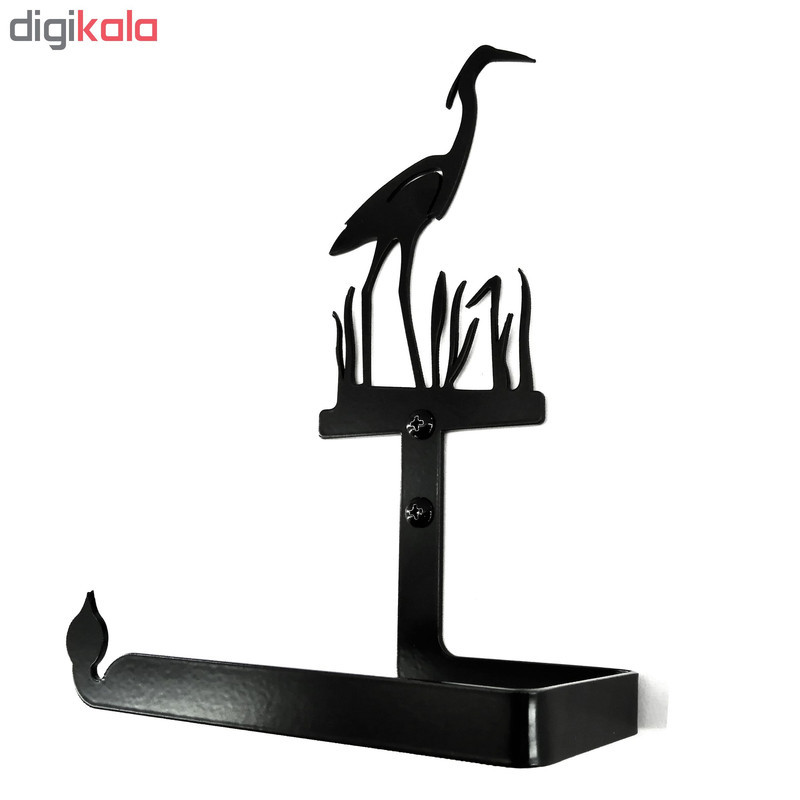 پایه رول دستمال کاغذی طرح لک لک کد KMJ24